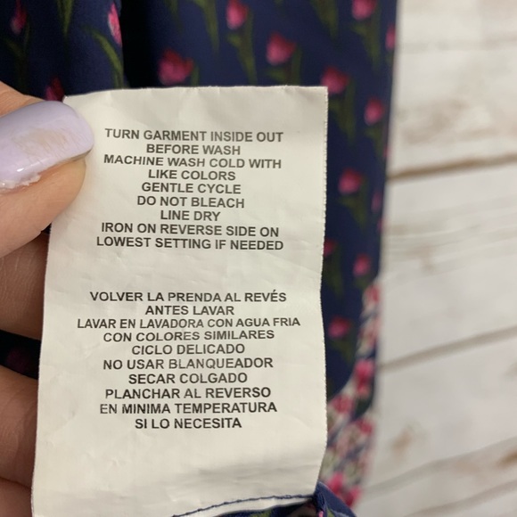 Taylor & Sage Floral Lace Peasant Boho Blo… - Picture 7 of 8